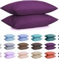 Pack Of 2 Pillow Cover  Plain Solid Color (19 x 29 inches) -  Beddy's Studio. 