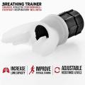 Breathing Trainer Exercise Lung Face Mouthpiece Respirator Health Care. 