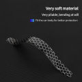 FG 2Pcs/4Pcs Car Rear Mirror Door Bowl Handles Reflective Protective Sticker Film Protector Trim Sticker Anti-Scratch Car Handle Bowl Strip Protection. 