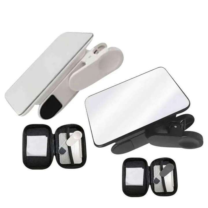 JAV5134 Vertical Smartphone Camera Sky Shooting Phone Clip Perfect Tool Reflective Mirror Selfie All phone models