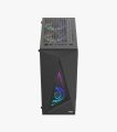 BOOST JAGUAR GAMiNG PC CASE BLACK WiTH 3 RGB FAN. 
