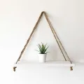 Rope Hanging Shelf Floating Shelves Shelfs For Walls Wooden Shelf Shelfs For Walls Wooden Wooden Wall Decoration Items For Home Shelves For Wall Natural Diy Tough Rope Hanging Shelf Books Shelve White Sure Shop. 