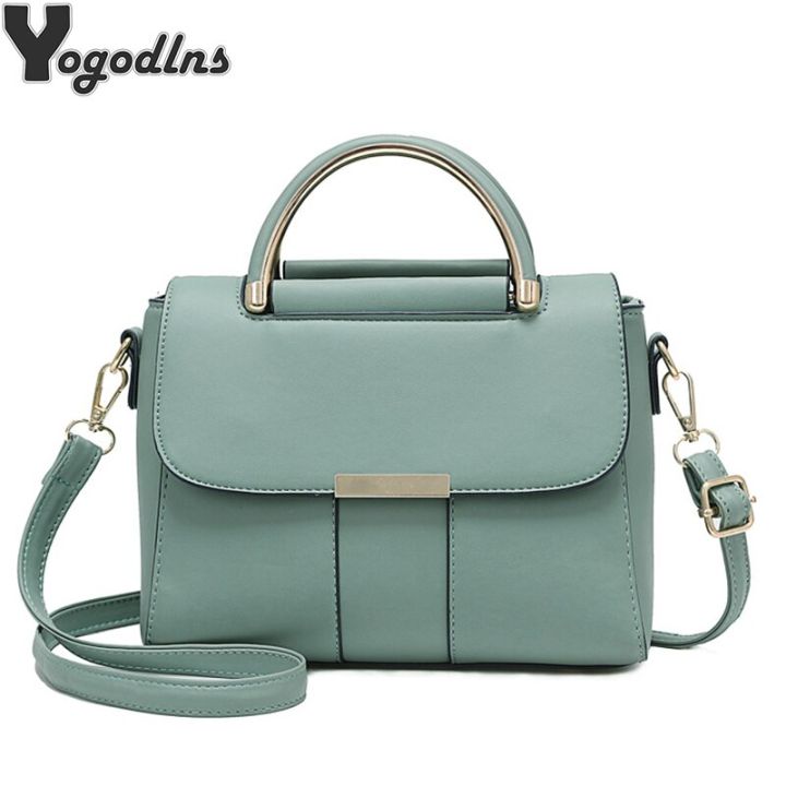 Solid Color Fashion PU Leather Handbags For Women 2022 Summer Luxury