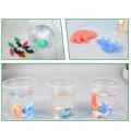 10 Pcs/Set Colorful Water Hatching Inflation Dinosaur Egg Watercolor Cracks Grow Egg Funny Toys - intl. 