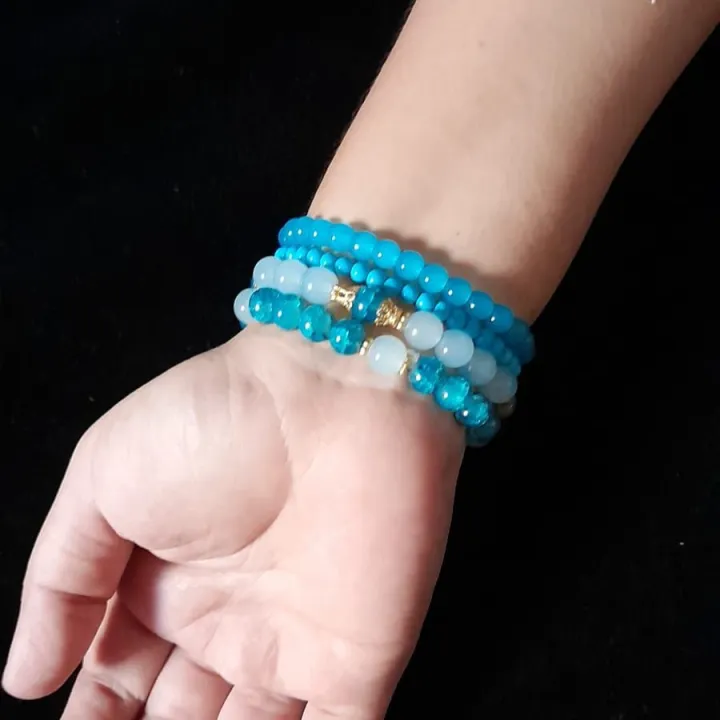 Elegant%20Handmade%20Boho%20Bohemian%20Beads%20Bracelet%20for%20All%20Occasion%20Eid,Diwali,Christmas%20and%20Wedding%20Parties%20Sea%20Style%20Charm%20Bracelet%204%20layer%20Glass%20Crystal%20Beaded%20Bracelets%20for%20Ladies%20Girls%20-%20Image%206