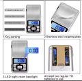 Mini Digital Scale 100/300/500g 0.01/0.1g High Accuracy Back light Electric Pocket Scale For Jewelry Gram Weight. 