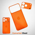Tecno Spark 50 to 17 Pro Max Converted Sheet - Orange. 