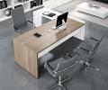 L-Shaped Computer Desk,Boss Office table CEO Table Home Office Desk with Drawer, Sturdy Writing Table, Space-Saving, Easy to Assemble. 