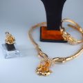 jewelry full set with ring bracelet necklace and earring best for occasion. 