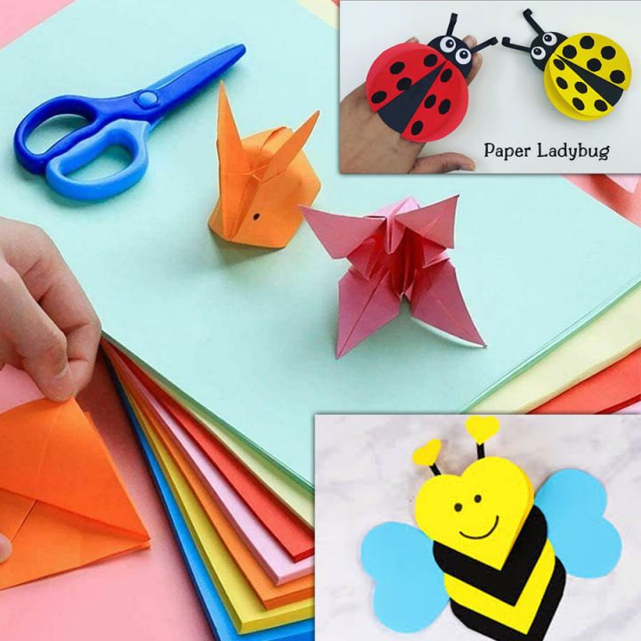 Creative Origami Paper Kit - Double-Sided Colors for Art and Craft