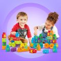 Educational Building Blocks Toys Set - Alphabet Letters. 