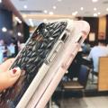 For iphone XS Max  3D Diamond Pattern Clear Soft TPU Full Cover Shockproof Case. 