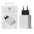 Google 30W USB-C Power Adapter Fast Charger EU/US/UK Quick Charging Travel Adapter  Original For Google Pixel 5 6 7 Pro 2 3 4 4A 5A 6A XL XXL Phone Quick Chargeur. 