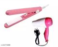 Nova hair dryer with straightener combo pack for perfect hair look (1 hair dryer + 1 hair straightener ). 