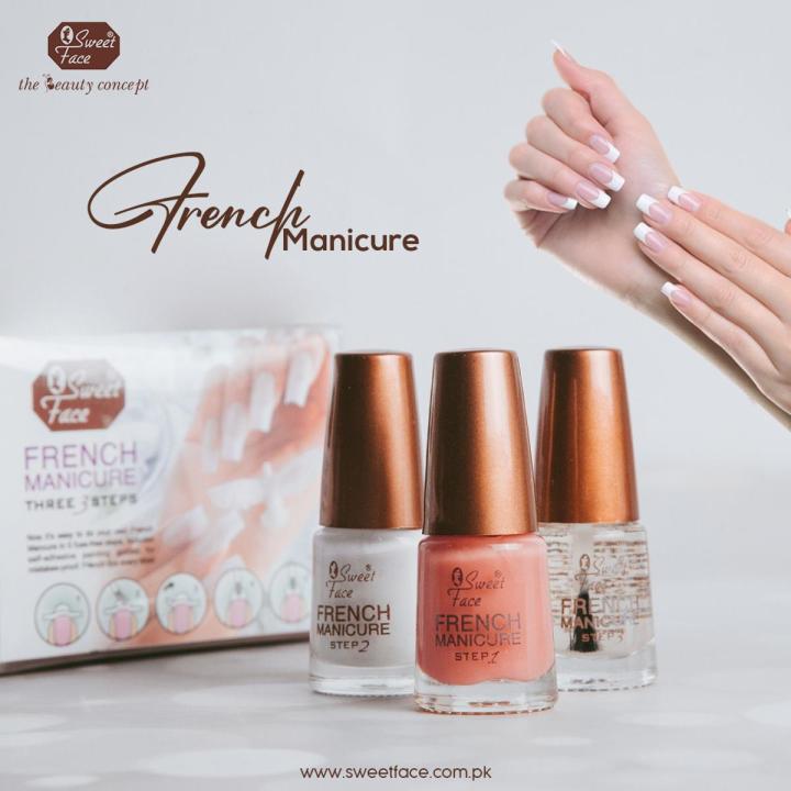Sweet Face 3in1 French Manicure set