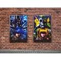 Death Note Light Yagami Mr. L Ryuk Rem Anime 3D Lenticular Flip Poster Double Transition 2 Images in 1 Poster – 30x40cm. 