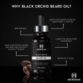 Black Orchid Beard Oil - With Greek Seduction - For Nourishment and Grooming - Menigma. 