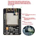 ESP32-CAM-MB WiFi OV2640 Camera Module Bluetooth Module 5V CH340G Nodemcu FT232RL USB to TTL Converter+40Pin Jumper Wire. 