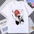 Kaus Cosplay pria wanita Anime Mushoku Tensei joblys T-shirt Manga wanita musim panas kaus Fashion lengan pendek atasan. 