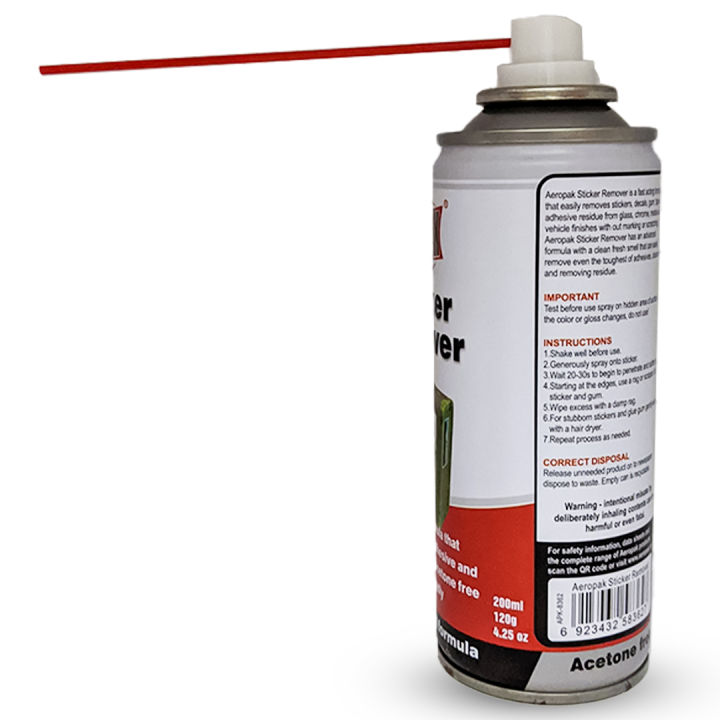 AeroPak%20Sticker%20&%20Adhesive%20Remover%20Spray%20%E2%80%93%20Easily%20Removes%20Stickers,%20Gum,%20Wax,%20Crayons,%20Labels,%20Glue%20&%20Tape%20From%20Multiple%20Surfaces%20%E2%80%93%20Fast%20Action%20Formula%20For%20Home,%20Office%20&%20Automotive%20Use%20(Imported%20200ML)%20-%20Image%203