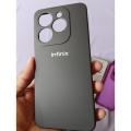 For Infinix Hot 40i - Premium Liquid Silicone Silky Soft Gel Rubber Shockproof Back Cover Case For Infinix Hot 40i. 