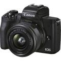 CANON EOS M50 MARK II Mirrorless DSLR Digital Camera WITH 15-45mm Lens. 