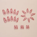 Menggh  PK （Buy 3, get 1 free）24Pcs Acrylic False Nails Set （Please check the product details page before placing an order）. 