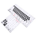 Keyboard Stickers PVC Clear Frosted Pattern Decorative DIY Cute Style Keycaps Stickers for General Desktop Computer. 