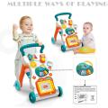 Huanger - Baby Walker Baby Sit-to-Stand Learning Multi purpose Walker Toddler Toys Push and Pull Toy Learning Walking Toys For Baby Toddler Educational Purpose. 