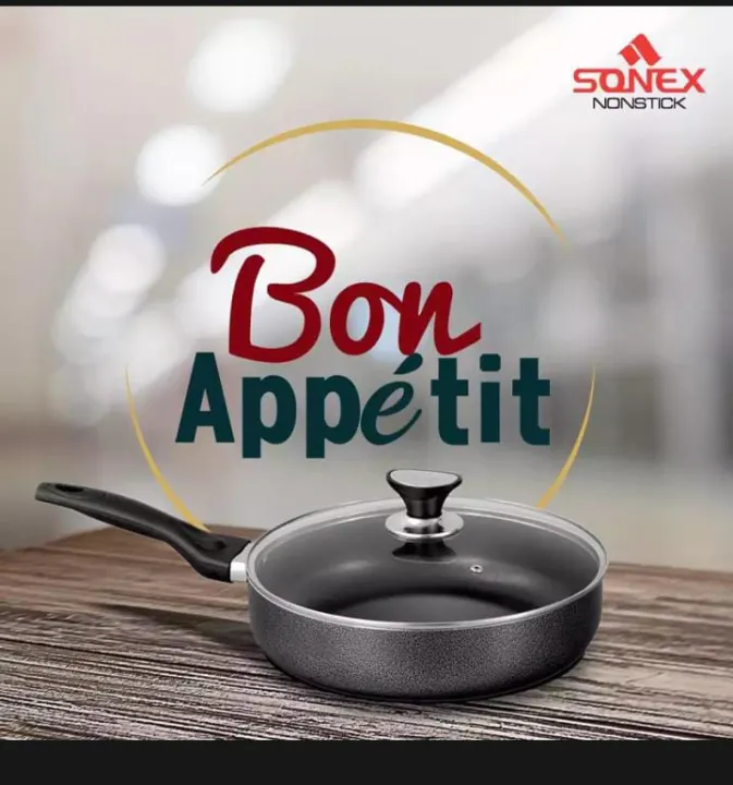 Sonex%20Classic%20Fry%20Pan%20With%20Glass%20Lid%20-%20Non%20Stick%20Coating%20-%20Black%20-%20Image%203