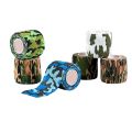 6 Roll Wrap Tape Bulk (Assorted and Camouflage Colors Random) Vet First Aid Tape Self Adhesive Adherent. 