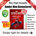 SPIDERMAN REMASTERED - GAME FOR PC (GOOGLE DRIVE/ MEDIAFIRE) - QR CODE. 