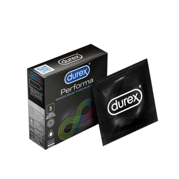 Durex Performa 3s condoms Lubricated (3 condoms inside)