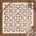 Flower Pattern Reusable Stencil For wall Painting Art DIY Home Decor, Album Crafts and Canvas. 