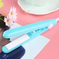 Ceramic Mini Hair straightener Iron ceramics Direction Styling Tools Hair curler Flat iron Bart Hair Straightenermarkh For Girls. 