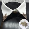 1 Pair Shirt Collar Pin,Stylish Collar Pin for Men's Shirts,V-Shape Brooches for men. 