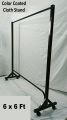6 Ft Cloth Hanging Trolley Stand with Wheels. 