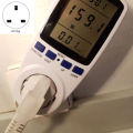 Power Meter Power Meter Power Kwh Electric Energy Meter UK plug. 