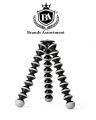 Gorilla DSLR Camera and Mobile Flexible Octopus Tripod Stand 829 Large - Black. 