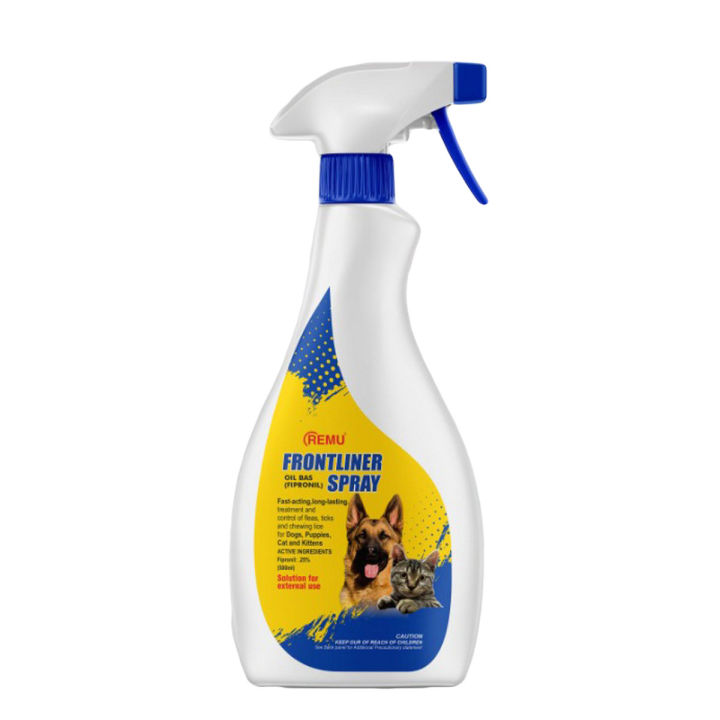Remu - Frontliner Tick And Flea Spray - 300 Ml