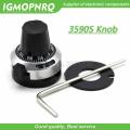 1PCS 3590S 6.35 mm 4mm precision scale knob potentiometer knob IGMOPNRQ. 