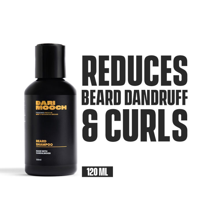 Beard Shampoo | Best Beard Shampoo Pakistan | Dari Mooch Beard Shampoo For Cleaning | 120ml