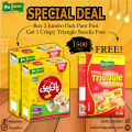 Special Deal ( Buy 2 Jumbo Pani Puri Packet and get 1 Snack box Free ). 