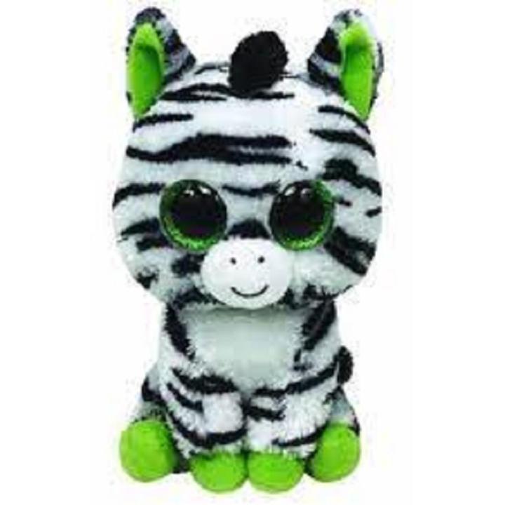 TY Beanie Boos Zebra Stuufed Soft and Plush toy (6 inches)