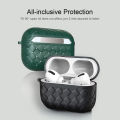 For Apple AirPods Pro 2 Case Weave Pattern Silicone Protect Cover For Apple Air Pods Pro2 Wireless Earphones Accessories. 