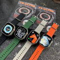 Y8 ultra Smart Watch 49 mm 2.0 inch HD screen Wireless Charging water proof with Extra silicone dial pouch Smart watch. 