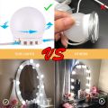 Vanity Mirror LED Light Bulbs for Makeup And Mirror Stand- 10 Bulbs. 