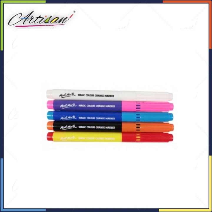 Artisan - Magic Colour Change Markers - 5 pcs (MMKC0206)