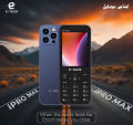 Etachi iPro Max - 4 Sims Supported - 2.8 inch Display - Side Sim Jacket - 3000mAH battery - iphone Style Camera - Auto call recording - PTA APPROVED - 1 Year brand warranty. 