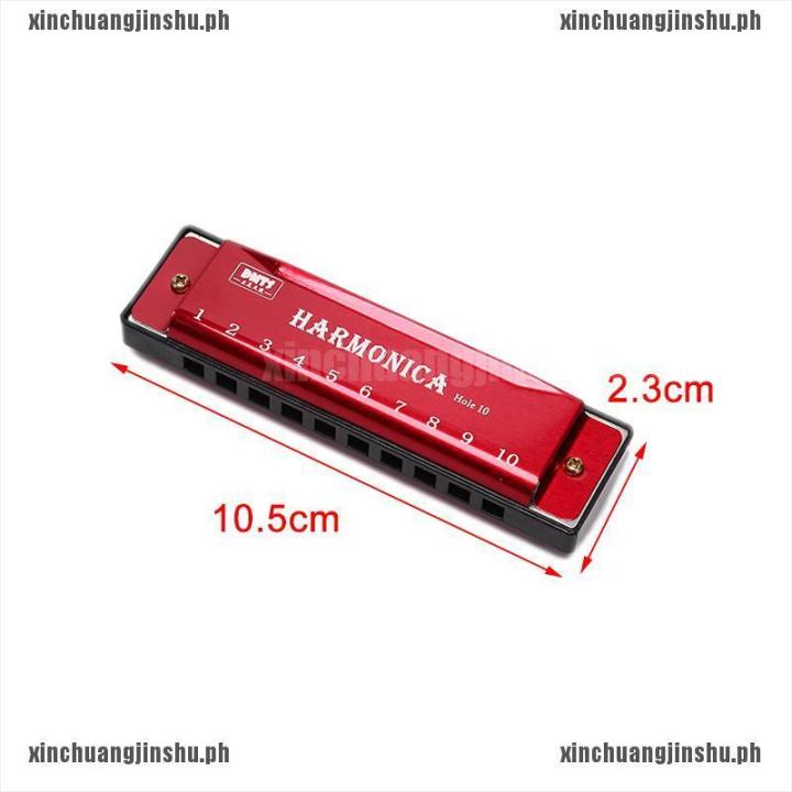 (xcjs_COD)10%20Hole%20Harmonica%20Mouth%20Organ%20Puzzle%20Musical%20Instrument%20Beginner%20Teaching%20-%20Image%207